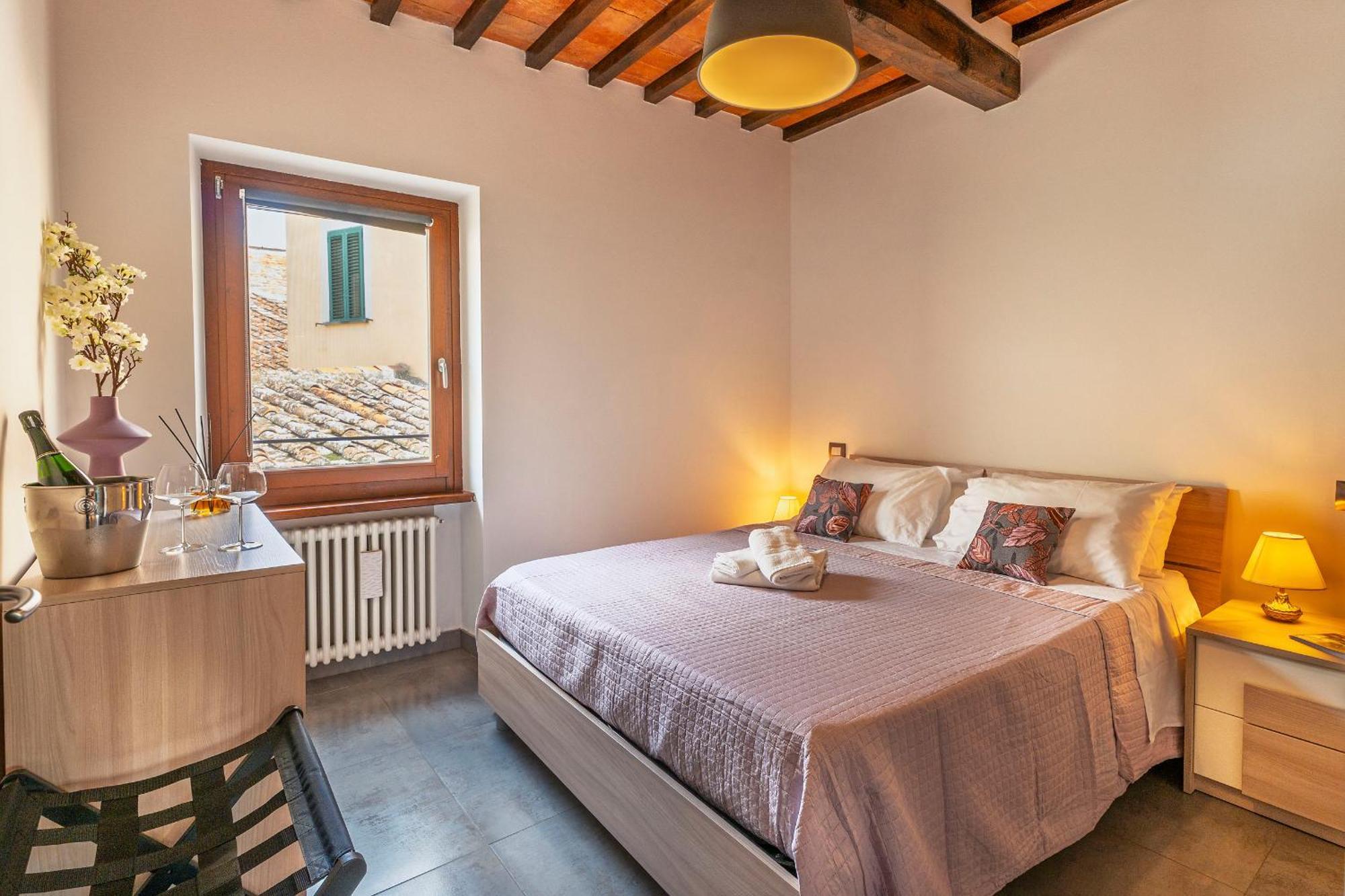 La Finestra D'Arezzo Apartment Bagian luar foto