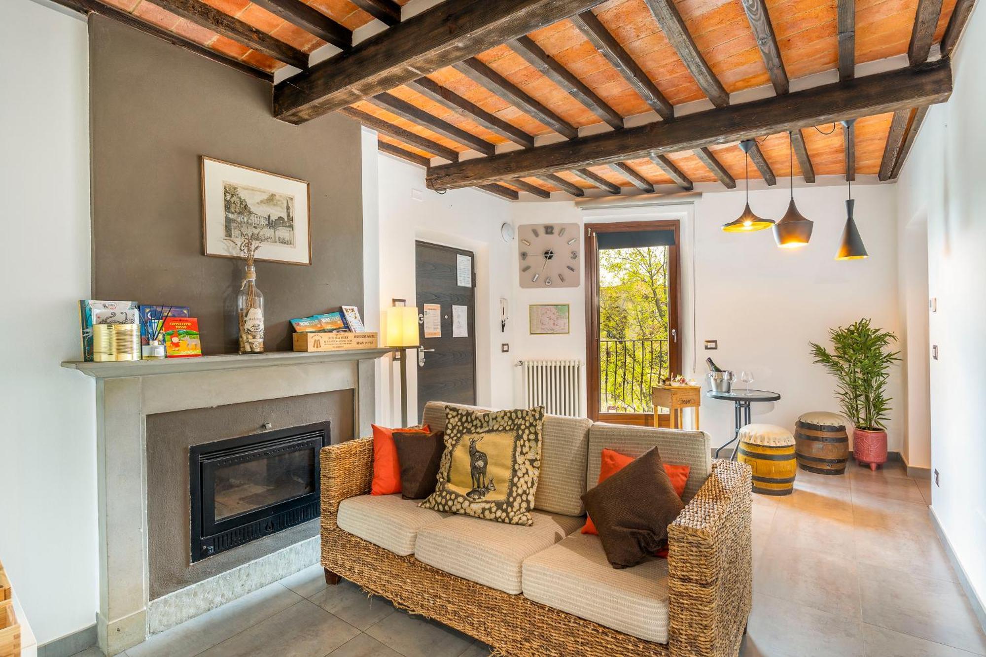 La Finestra D'Arezzo Apartment Bagian luar foto